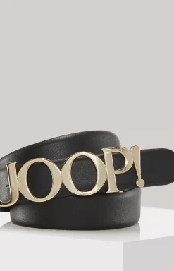 Hot JOOP! Leather Belt in black