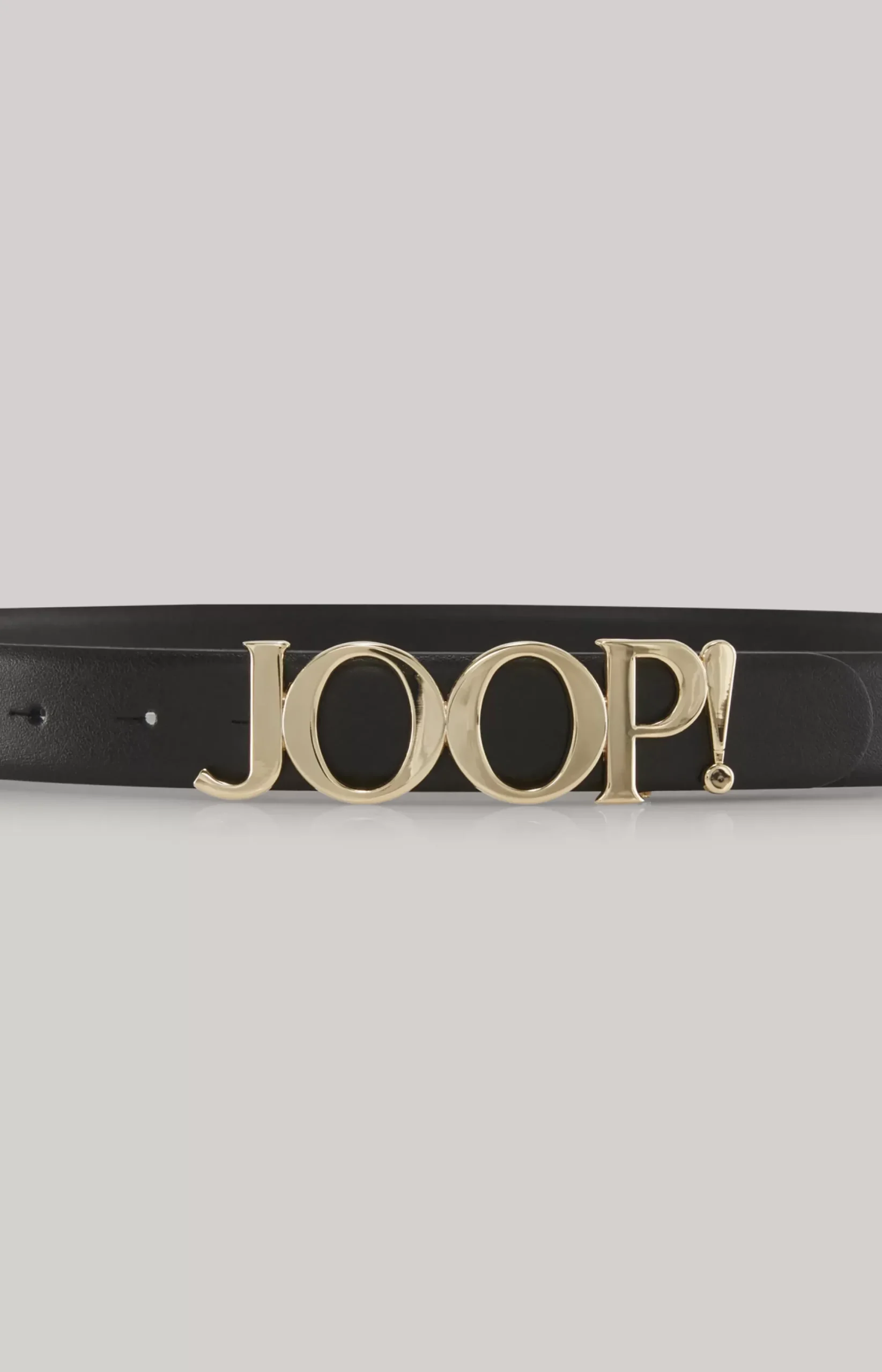 Hot JOOP! Leather Belt in black