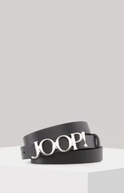 Outlet JOOP! Leather Belt in black