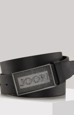 Hot JOOP! Leather Belt in black