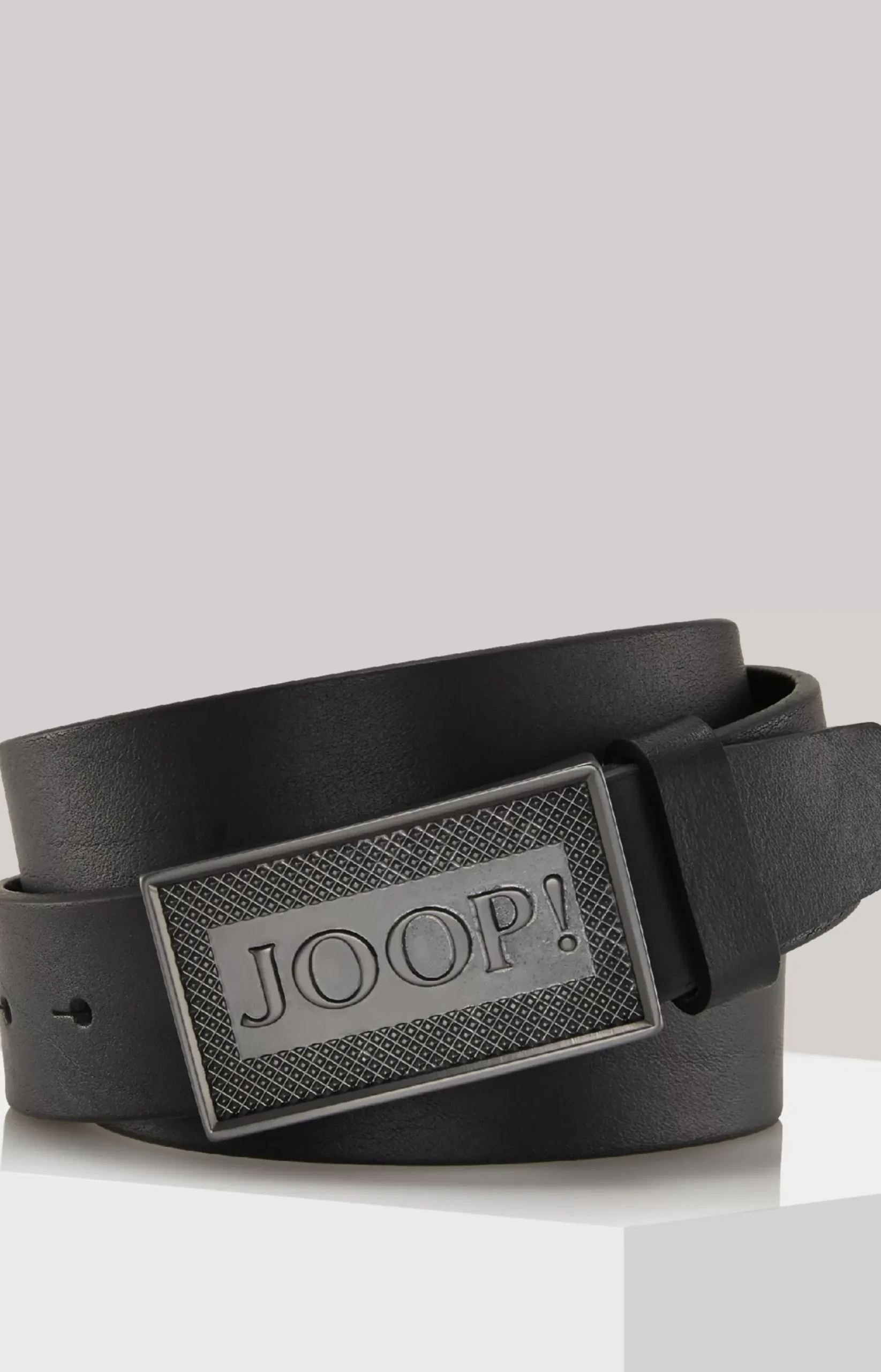 Hot JOOP! Leather Belt in black