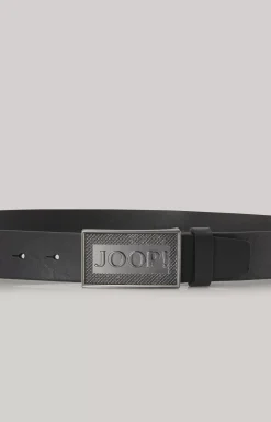 Hot JOOP! Leather Belt in black