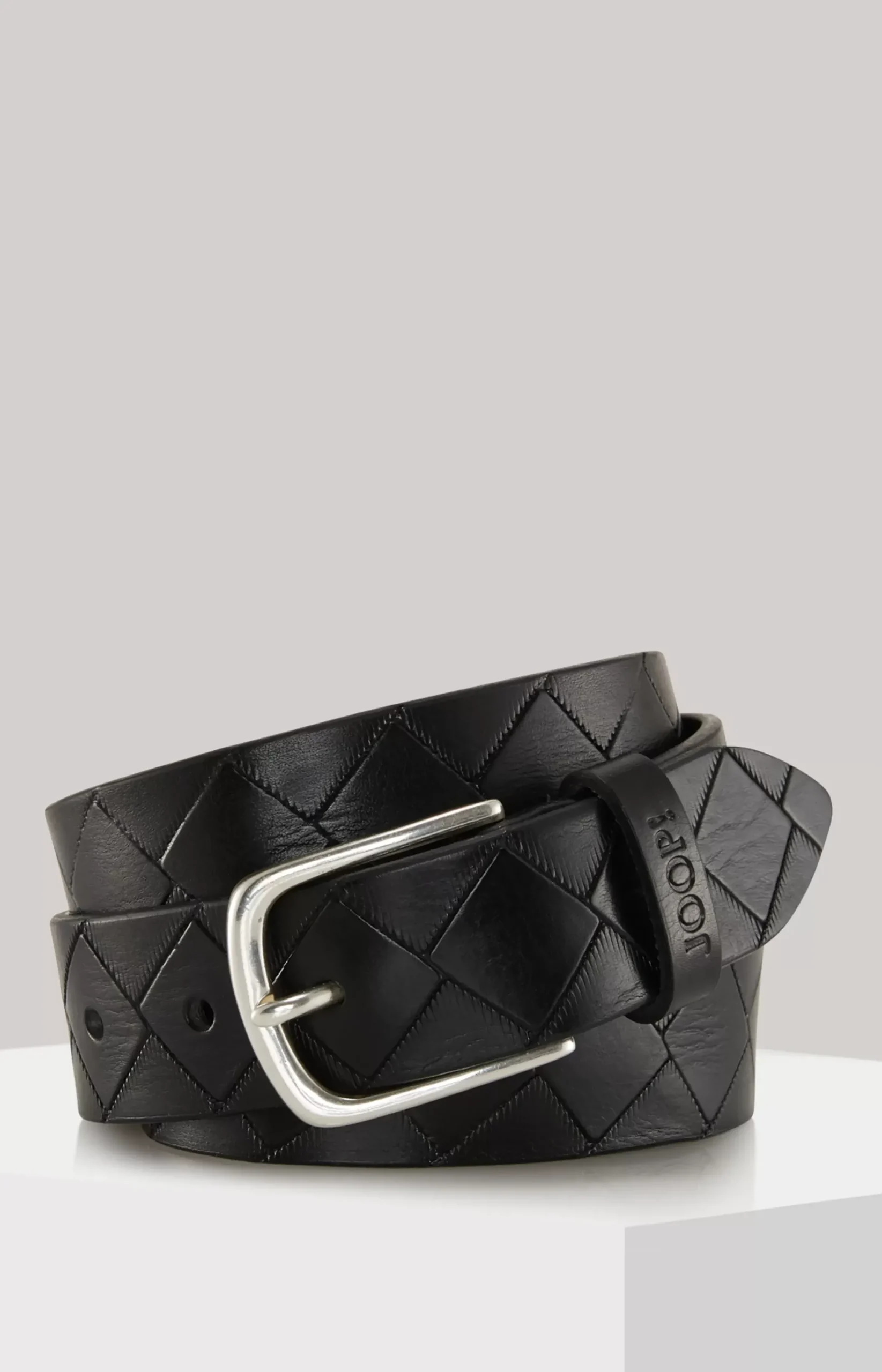 Hot JOOP! Leather Belt in black