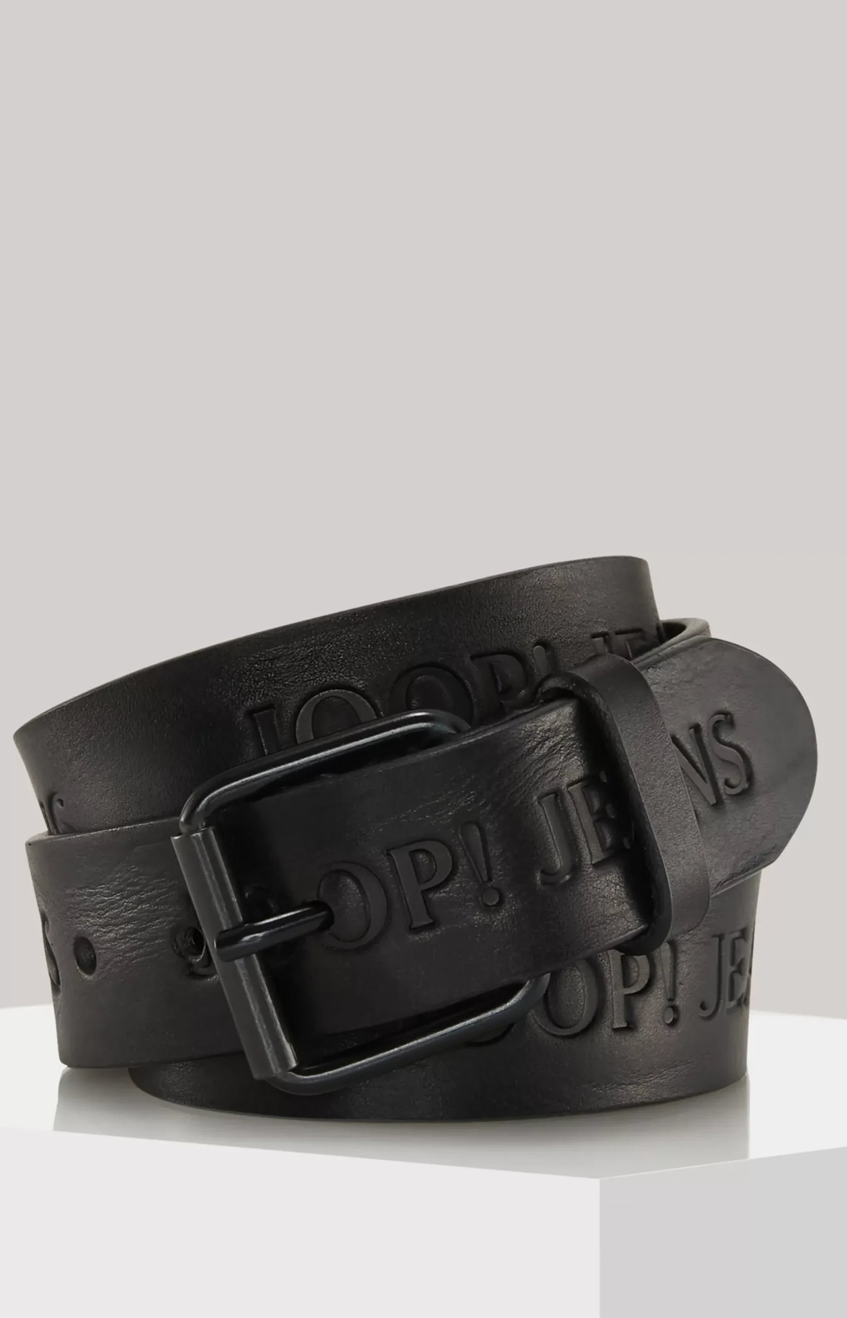 JOOP! Leather Belt in black