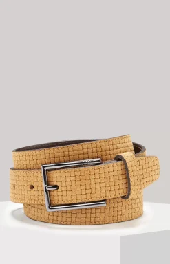 Outlet JOOP! Leather Belt in cognac