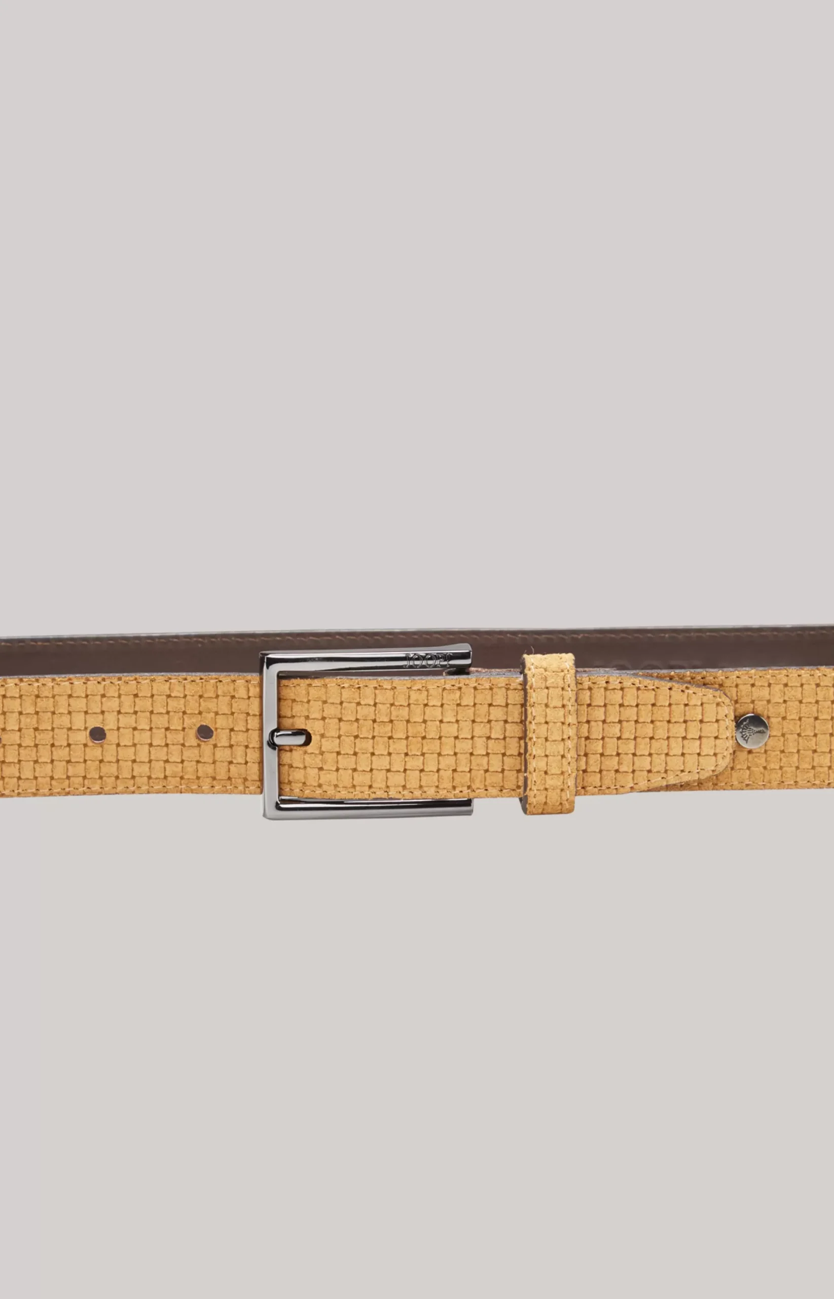 Outlet JOOP! Leather Belt in cognac