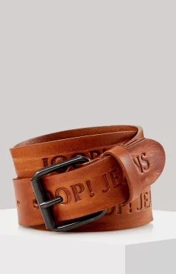 Sale JOOP! Leather Belt in cognac