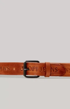 Sale JOOP! Leather Belt in cognac