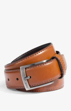 Clearance JOOP! Leather Belt in Cognac Browns