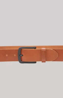 JOOP! Leather Belt in , textured cognac