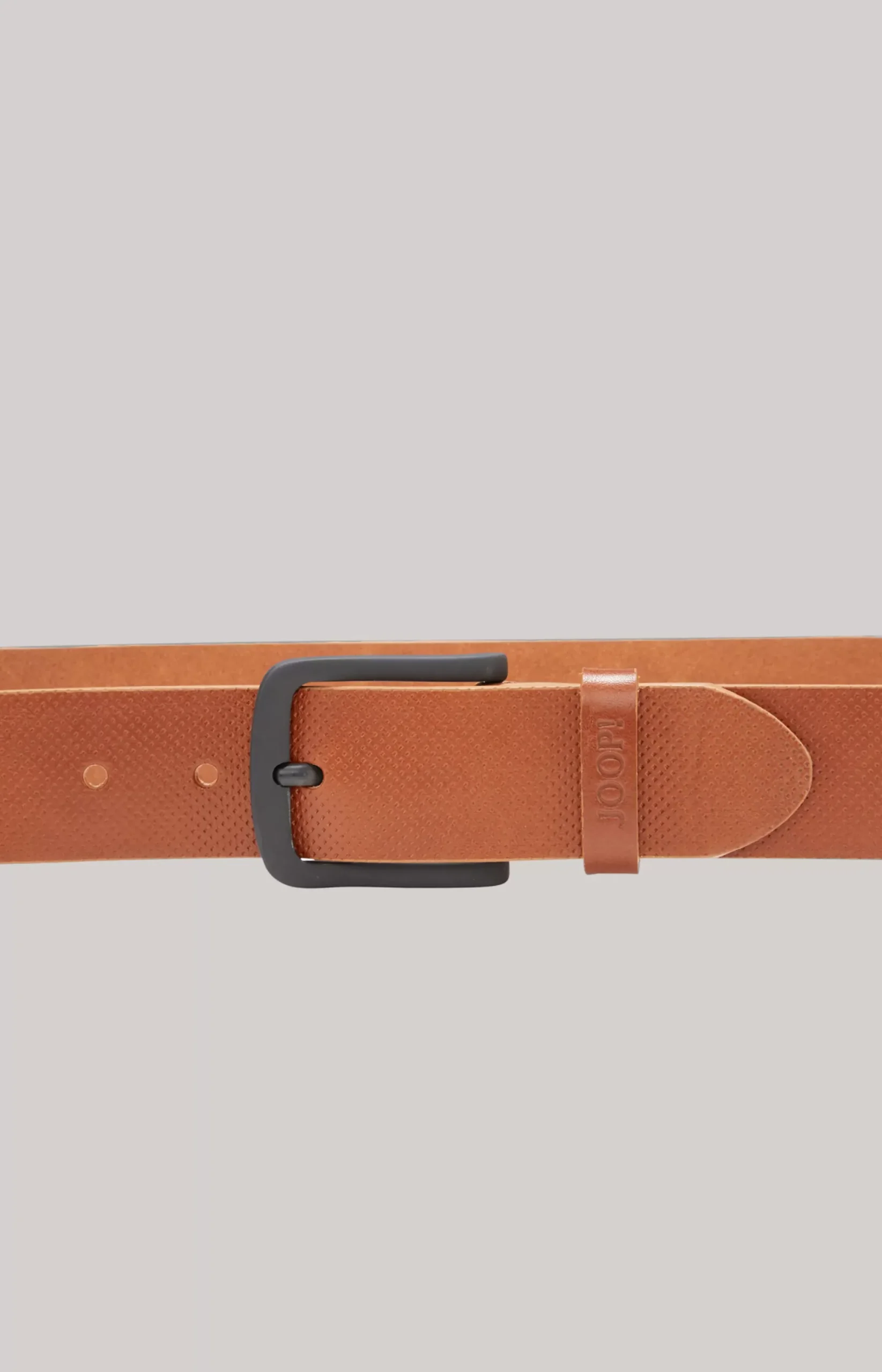 JOOP! Leather Belt in , textured cognac