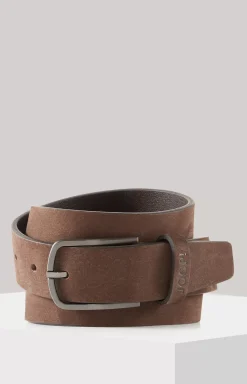 JOOP! Leather Belt in dark brown