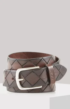 Outlet JOOP! Leather Belt in dark brown