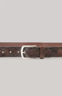 Outlet JOOP! Leather Belt in dark brown