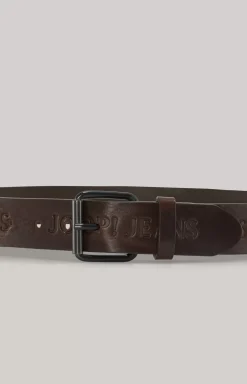 Online JOOP! Leather Belt in dark brown