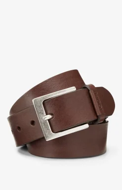 Discount JOOP! Leather Belt in Dark Brown overdyed brown 1