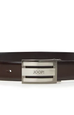 JOOP! Leather Belt in Dark Brown Browns