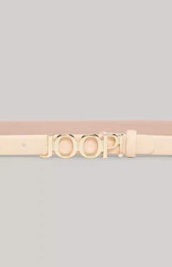 Online JOOP! Leather Belt in nude