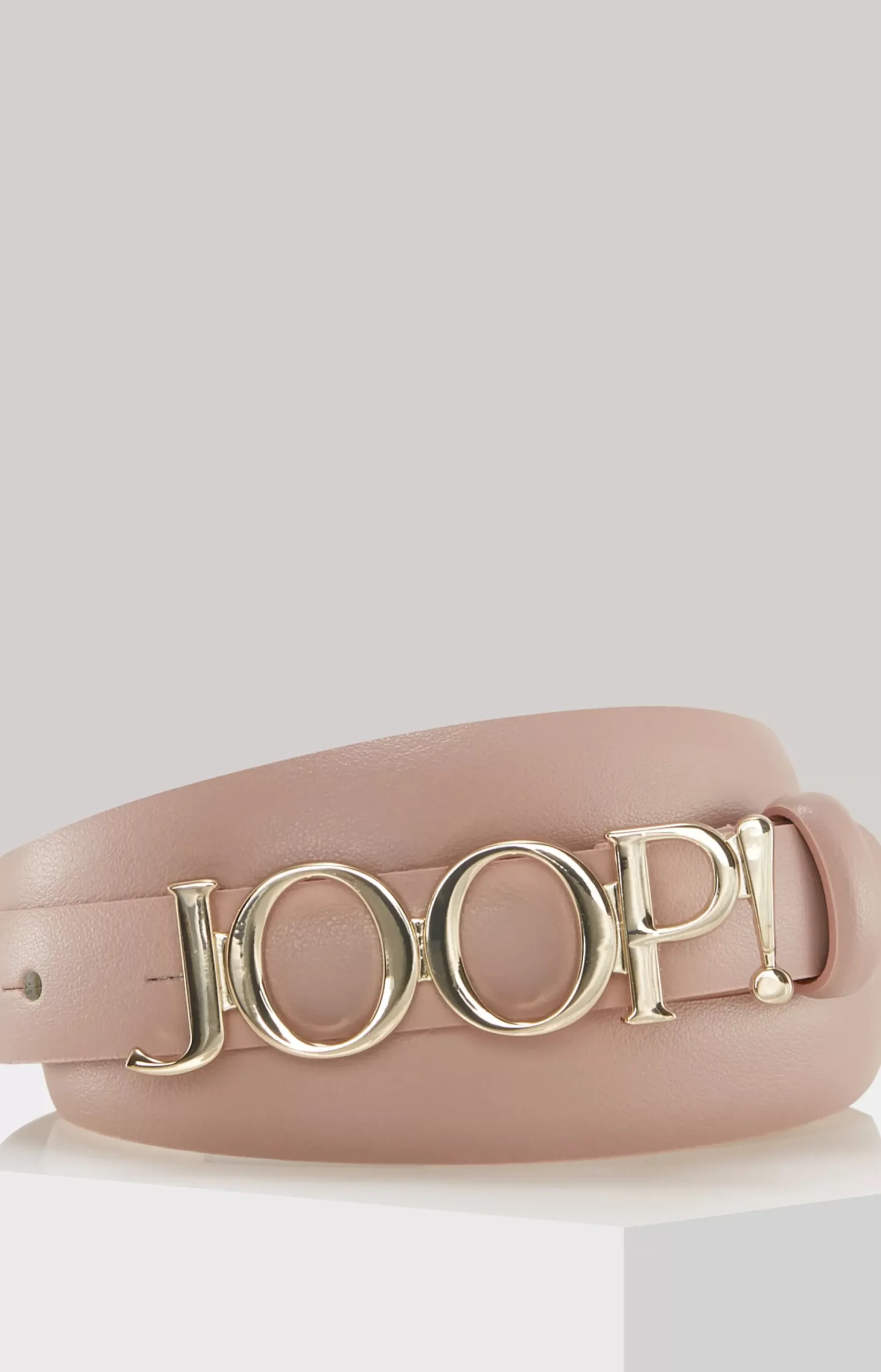 Best JOOP! Leather Belt in rosé