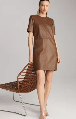 New JOOP! Leather Dress in brown