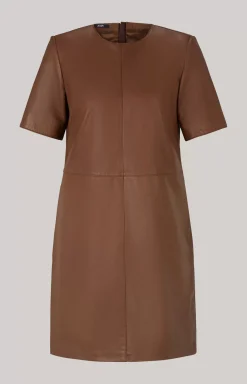 New JOOP! Leather Dress in brown