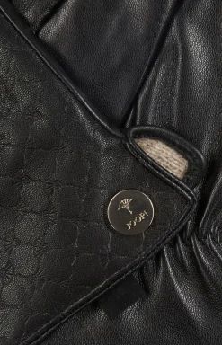 Online JOOP! Leather Gloves in black