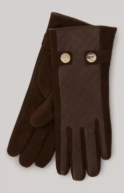 Outlet JOOP! Leather Gloves in brown