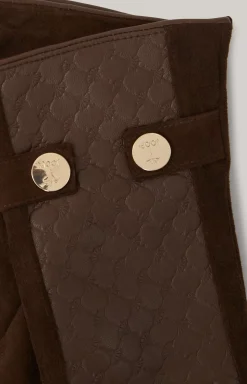 Outlet JOOP! Leather Gloves in brown