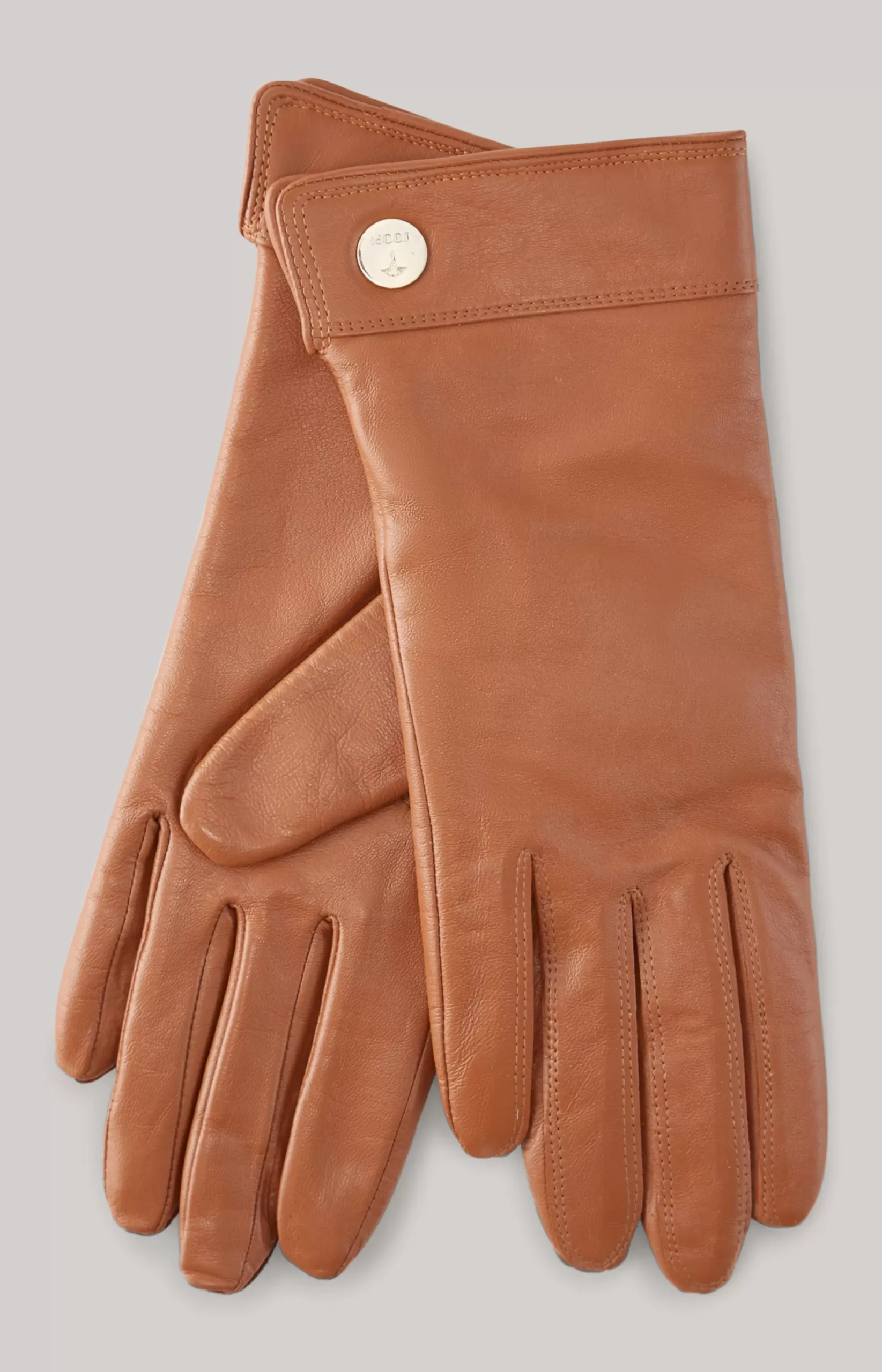 Outlet JOOP! Leather Gloves in cognac