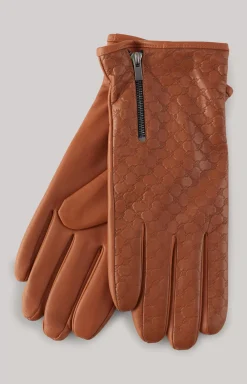 New JOOP! Leather Gloves in cognac