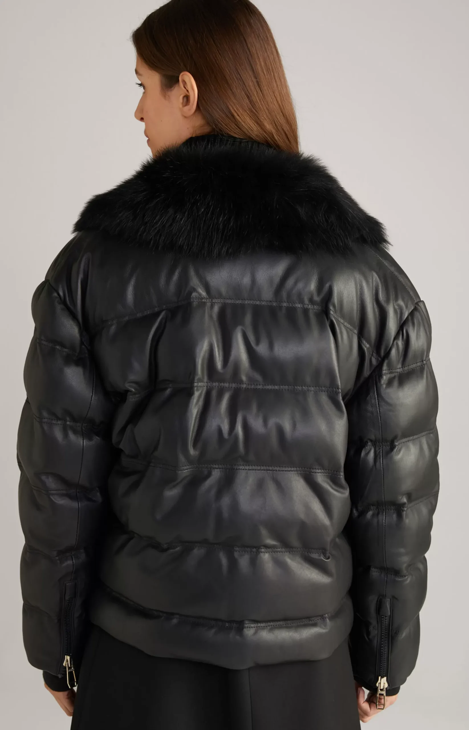 Online JOOP! Leather Jacket in black