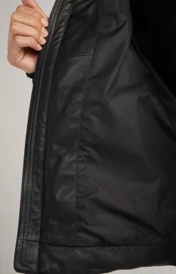 Online JOOP! Leather Jacket in black