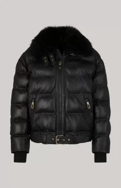 Online JOOP! Leather Jacket in black