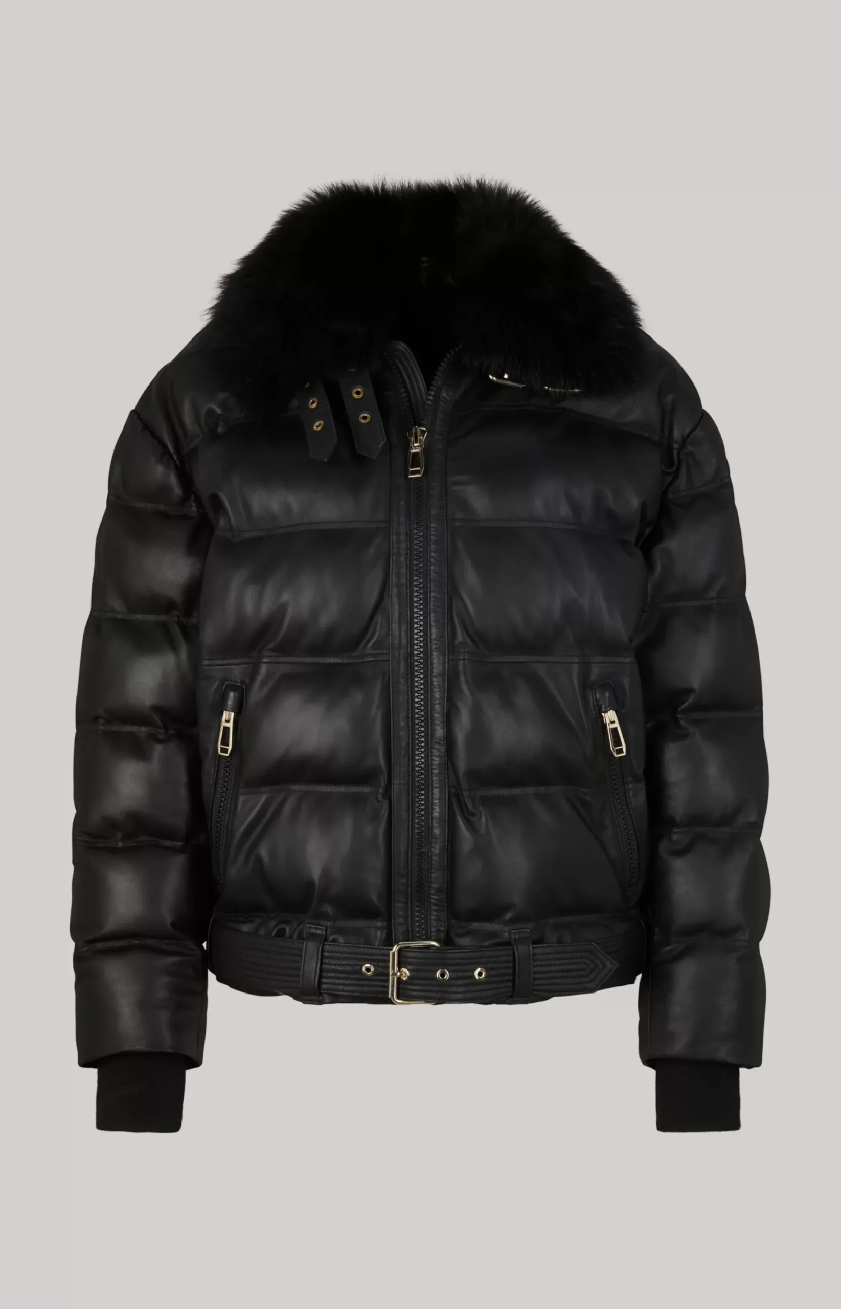 Online JOOP! Leather Jacket in black