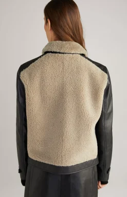 Outlet JOOP! Leather Jacket in black