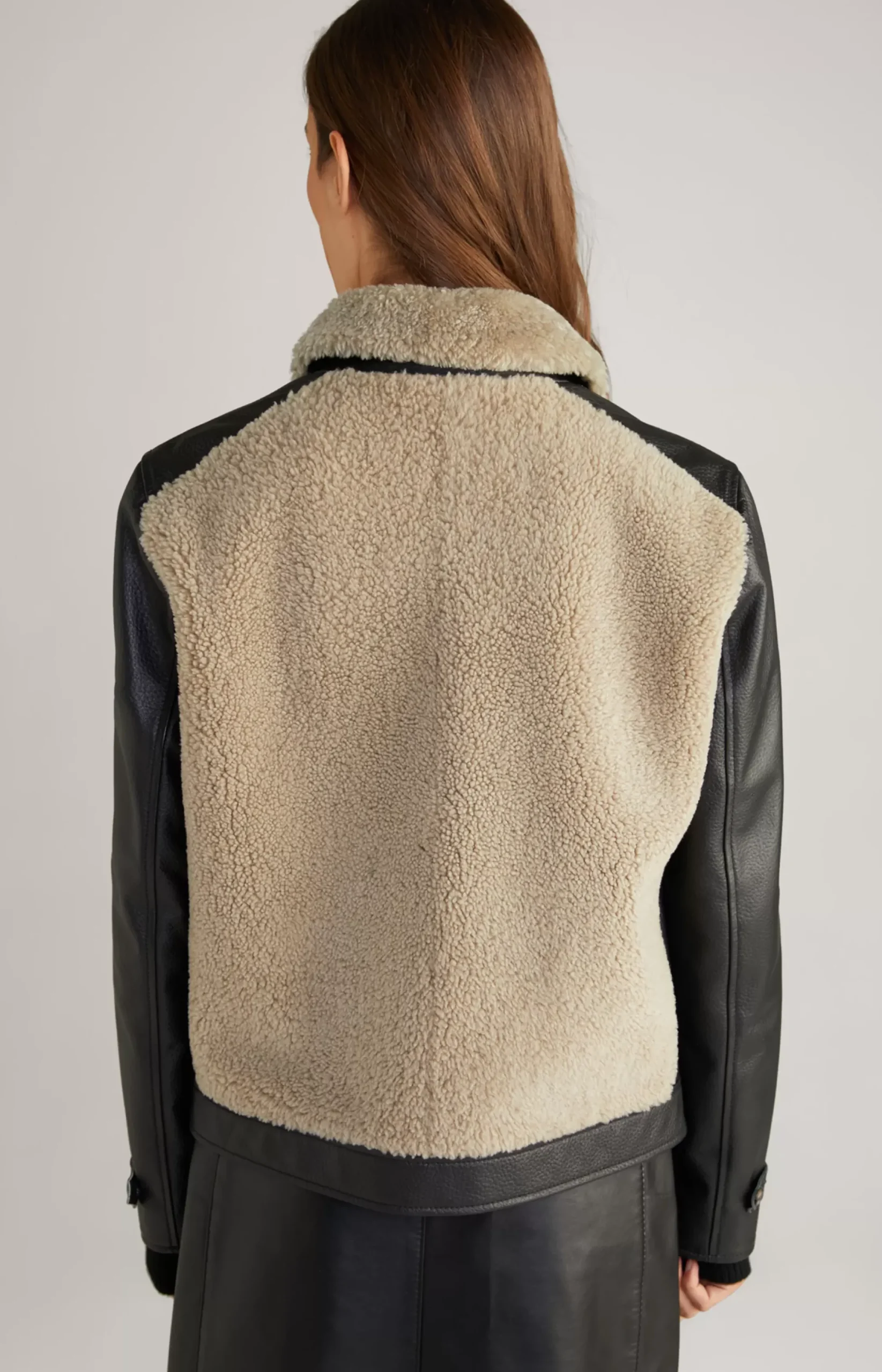 Outlet JOOP! Leather Jacket in black