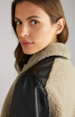Outlet JOOP! Leather Jacket in black