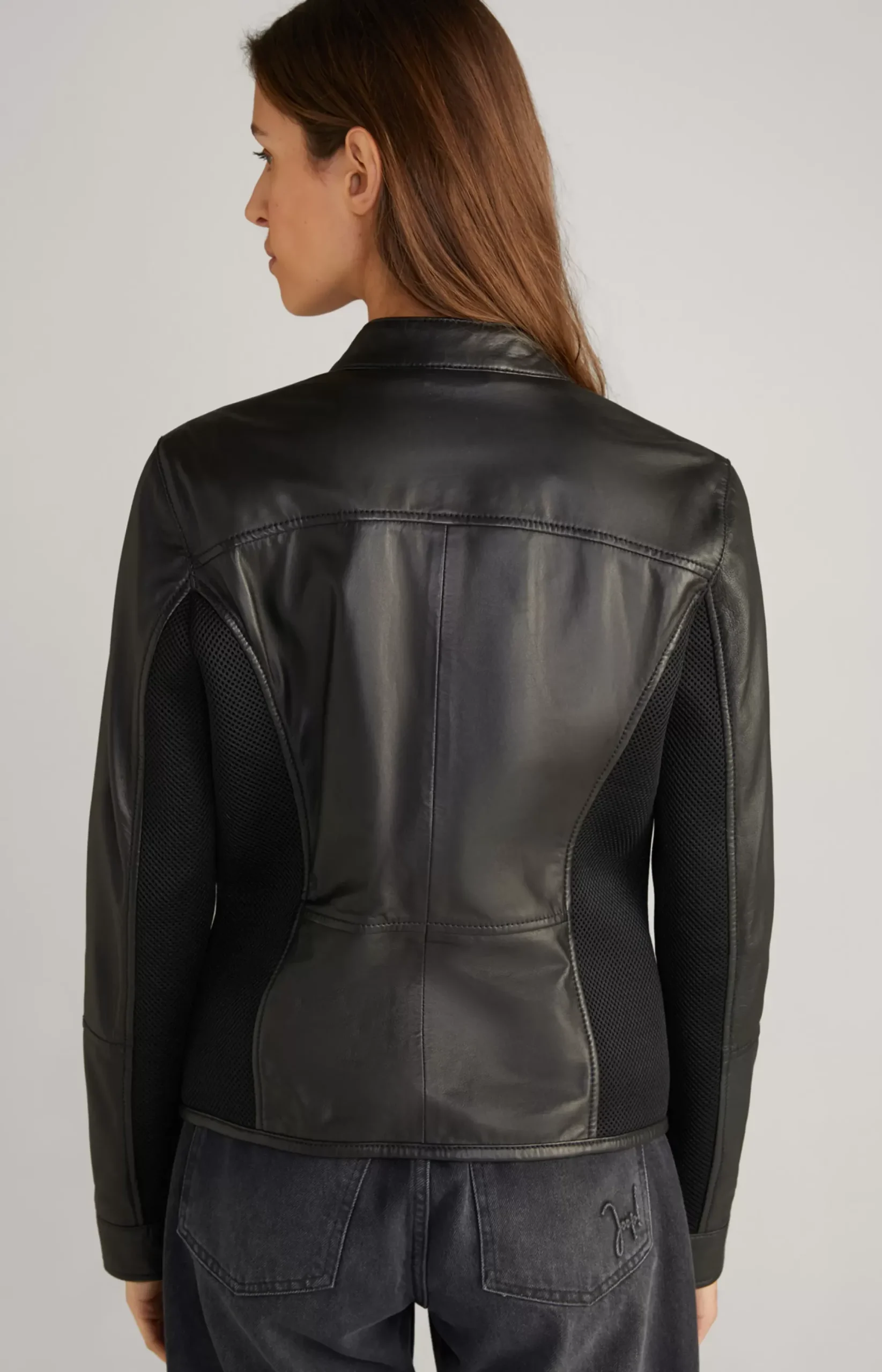 Outlet JOOP! Leather Jacket in black