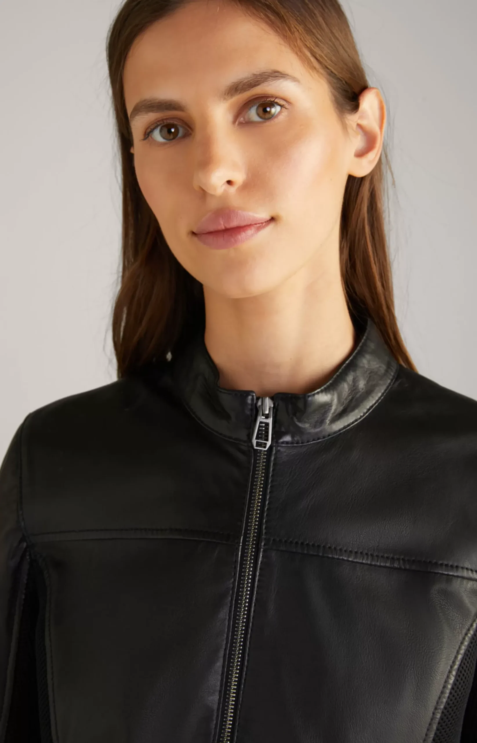 Outlet JOOP! Leather Jacket in black