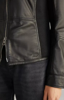 Outlet JOOP! Leather Jacket in black