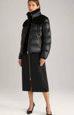 Hot JOOP! Leather Jacket in black
