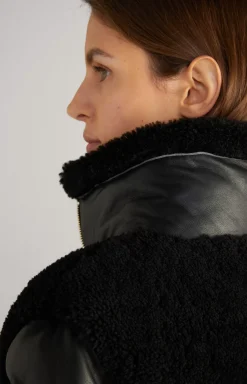 Hot JOOP! Leather Jacket in black