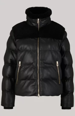 Hot JOOP! Leather Jacket in black