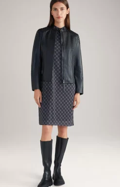 Sale JOOP! Leather Jacket in black