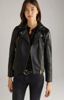 New JOOP! Leather Jacket in black