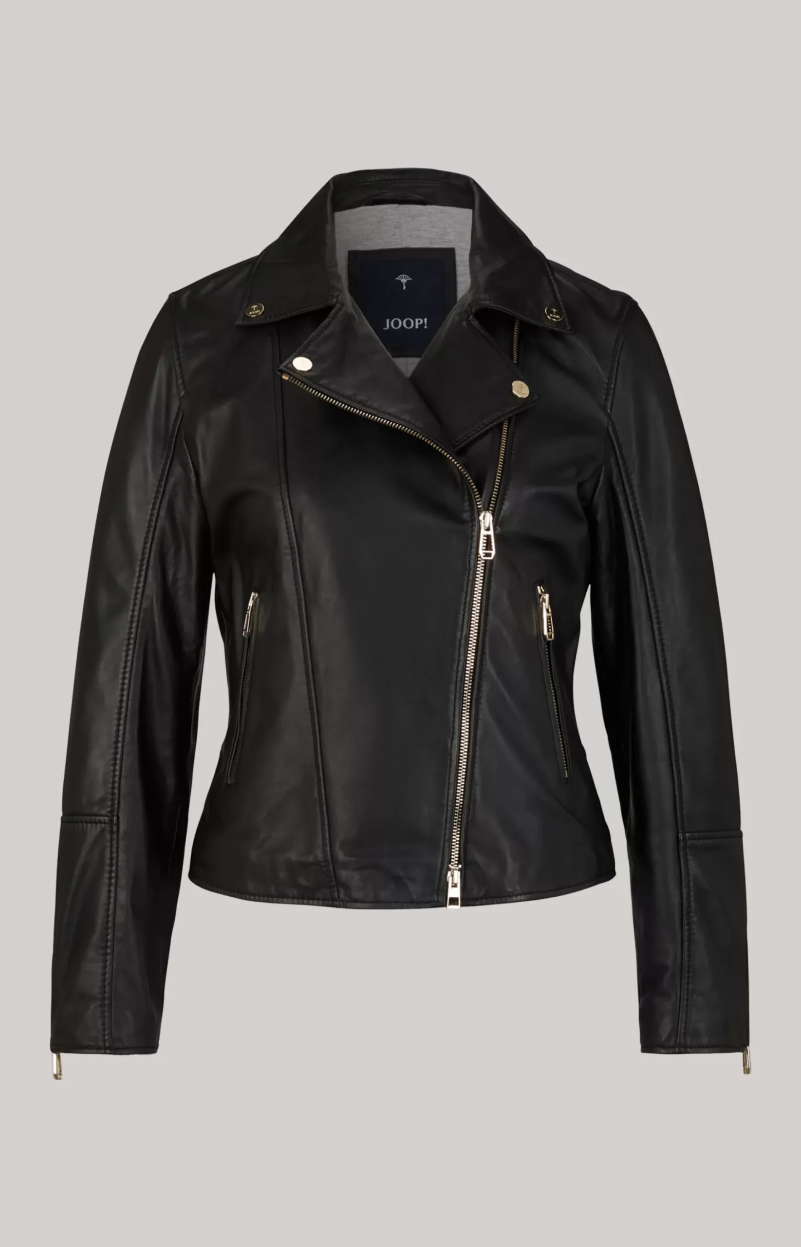 New JOOP! Leather Jacket in black