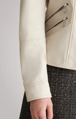 New JOOP! Leather Jacket in champagne