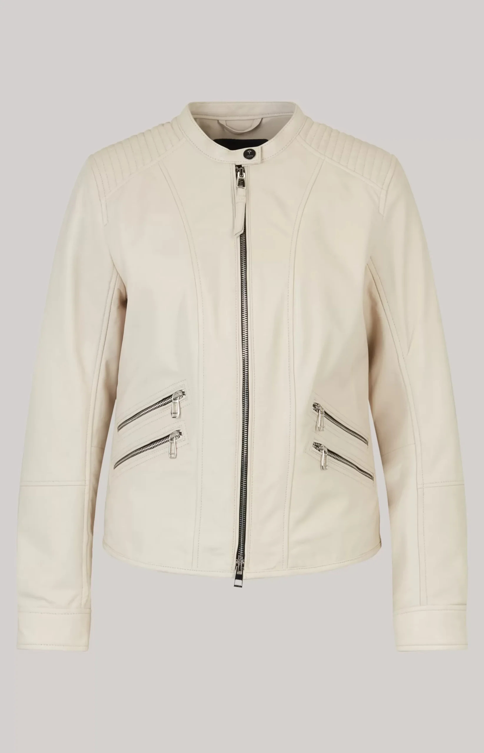 New JOOP! Leather Jacket in champagne