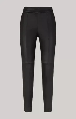 Hot JOOP! Leather Jeggings in black
