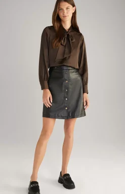 JOOP! Leather Skirt in black
